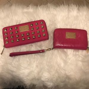 Lot of 2 Used Michael Kors Wallets